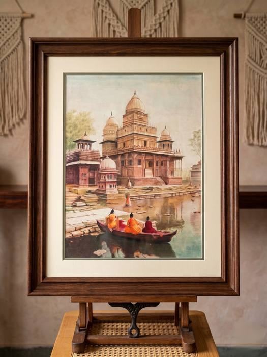 Sacred Ghat with Devotees